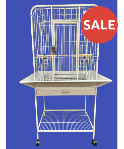 Parrot-Supplies Sarasota Open Top Parrot Cage Stone